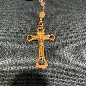 Gold Crucifix Pendant